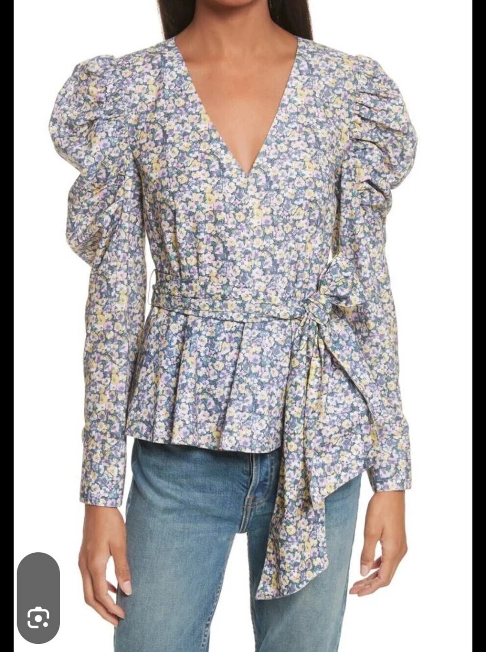 Rebecca Taylor Floral Blouse